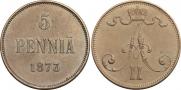 5 пенни 1873 года