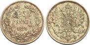 25 pennia 1875 year