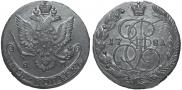 5 kopecks 1781 year