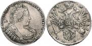 1 рубль 1733 года