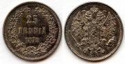 25 pennia 1875 year