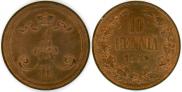 10 pennia 1891 year