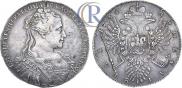 1 rouble 1734 year
