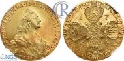 10 рублей 1766 года