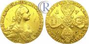 10 roubles 1766 year
