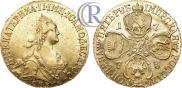 5 roubles 1773 year