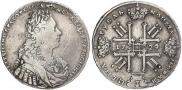 1 рубль 1729 года