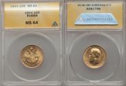 10 roubles 1904 year