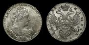 1 рубль 1733 года