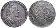 1 рубль 1733 года