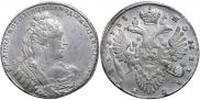 1 rouble 1733 year