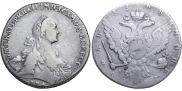 1 rouble 1768 year