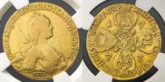 10 roubles 1773 year