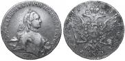 1 рубль 1762 года