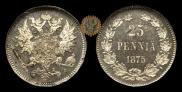 25 pennia 1875 year