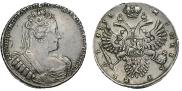 1 рубль 1733 года