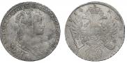 1 rouble 1734 year