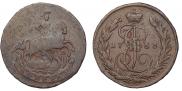 1 kopeck 1763 year