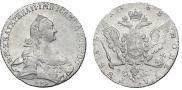 1 rouble 1768 year