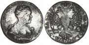 1 рубль 1727 года