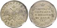 1 рубль 1828 года