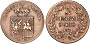 3 гроша 1831 года