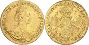 10 roubles 1780 year