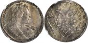 1 рубль 1733 года