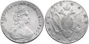 1 rouble 1781 year