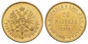20 markkaa 1912 year
