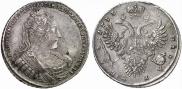 1 rouble 1733 year