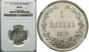 1 markka 1915 year