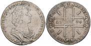1 рубль 1724 года