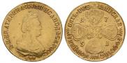 5 рублей 1791 года