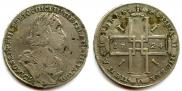 1 рубль 1724 года