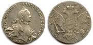 1 rouble 1763 year