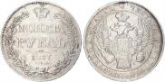 1 rouble 1837 year