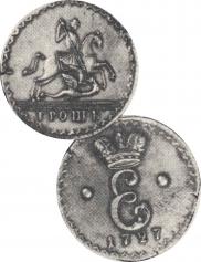 1 grosz 1727 year