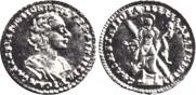 2 roubles 1724 year