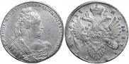 1 rouble 1733 year