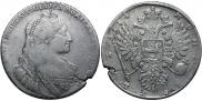 1 rouble 1734 year