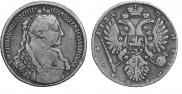 1 рубль 1734 года