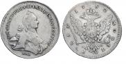 1 rouble 1762 year