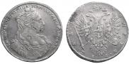 1 rouble 1734 year