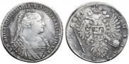 1 rouble 1734 year