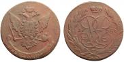 5 kopecks 1758 year