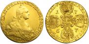 10 roubles 1767 year