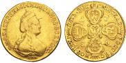 5 roubles 1786 year