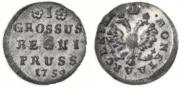1 grosz 1759 year