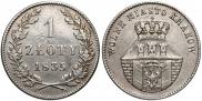 1 złoty 1835 year